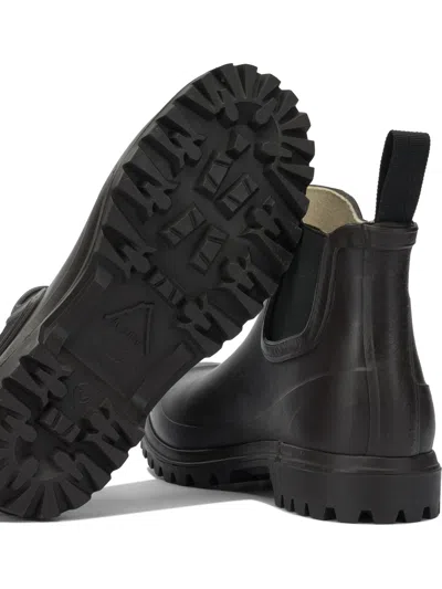 Superga Brown Rubber Ankle Boots In Multi