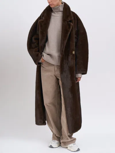 Sword 6.6.44 Sword Faux Fur Coat