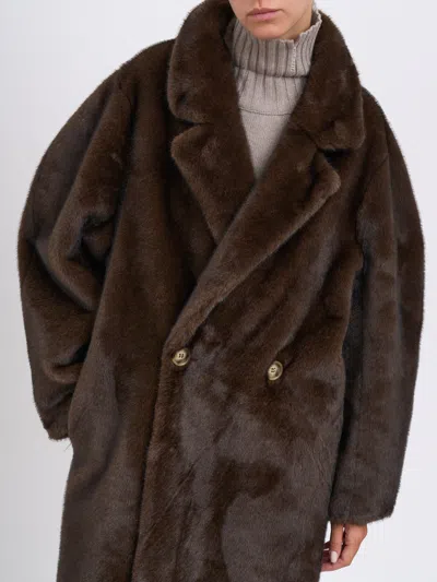 Sword 6.6.44 Sword Faux Fur Coat