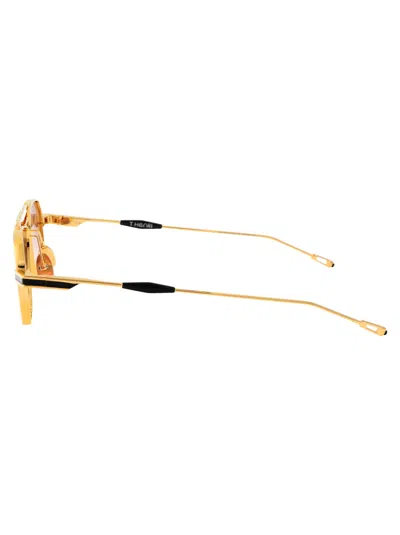 T Henri Casino Royale Titanium Sunglasses In Brown