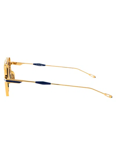 T Henri L'or Bleu Titanium Sunglasses
