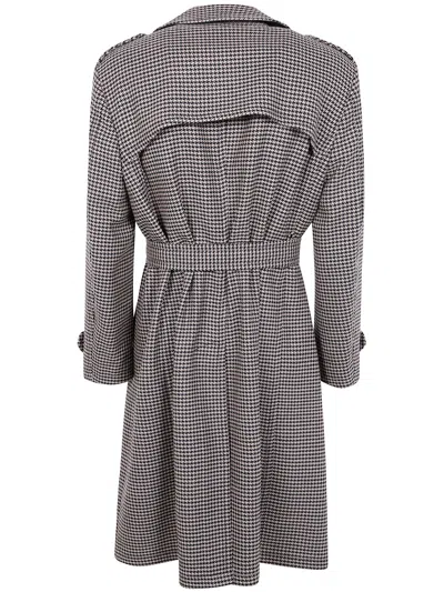 Tagliatore "born" Men`s Trench Coat In Gray