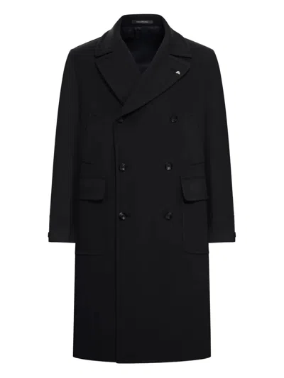 Tagliatore "sherry" Men`s Coat In Black