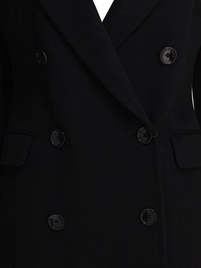 Tagliatore Black Cashmere Coat