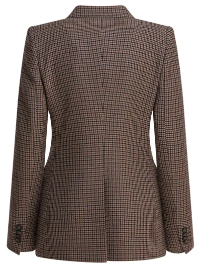 Tagliatore Brown Other Fibres Jacket In Brown