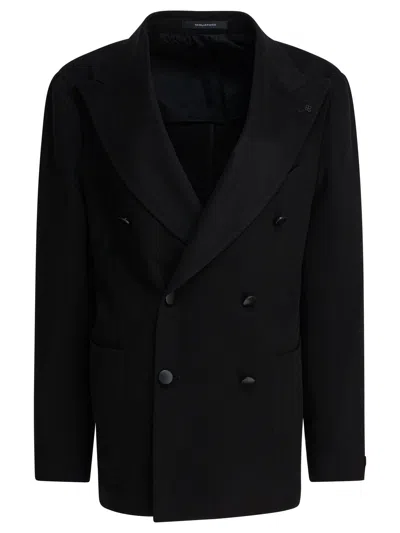 Tagliatore Jackets & Coats In Black