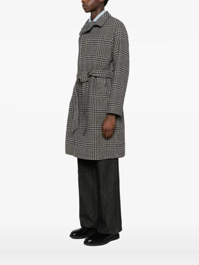 Tagliatore Wool Coat In Multi