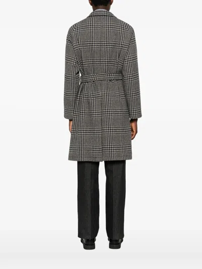 Tagliatore Wool Coat In Multi