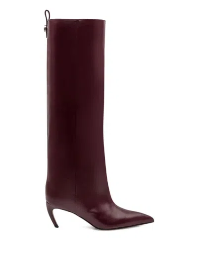 Attico The  "lea" Boot 65mm In Brown