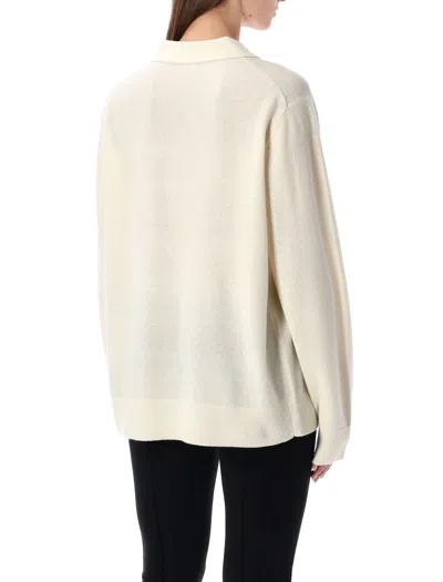 The Garment Como Polo Sweater In Neutral