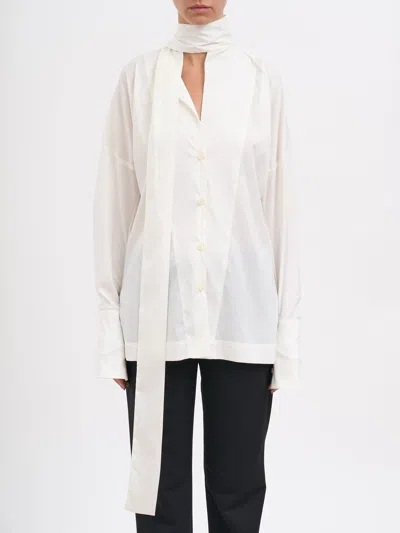The Latest Cotton Poplin Cecilia Shirt