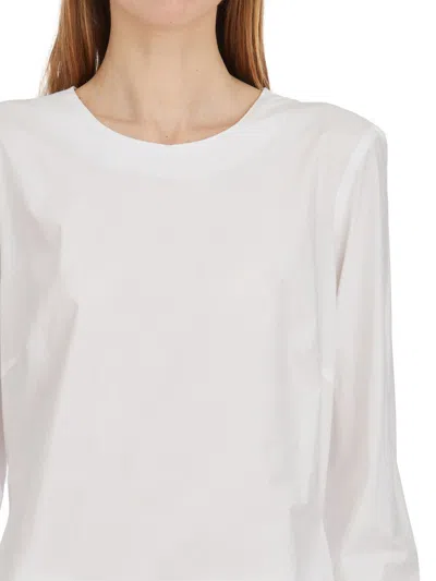 The Latest Slim Crew Neck Sweater In White