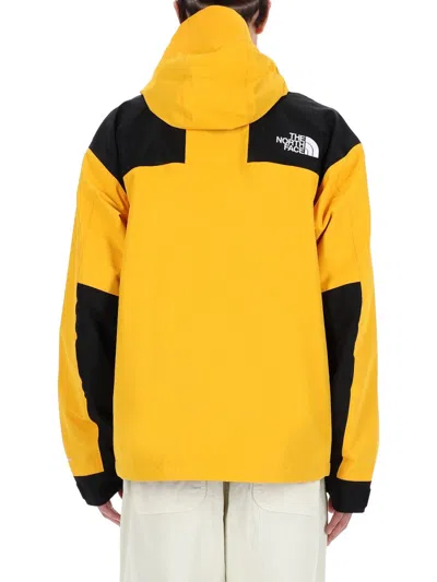 The North Face Dryvent Mono Nylon Windbreaker Jacket In Yellow