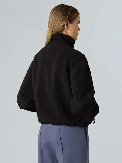 The North Face Yumiori Off-peak Half-zip Fleece Jacket In Black