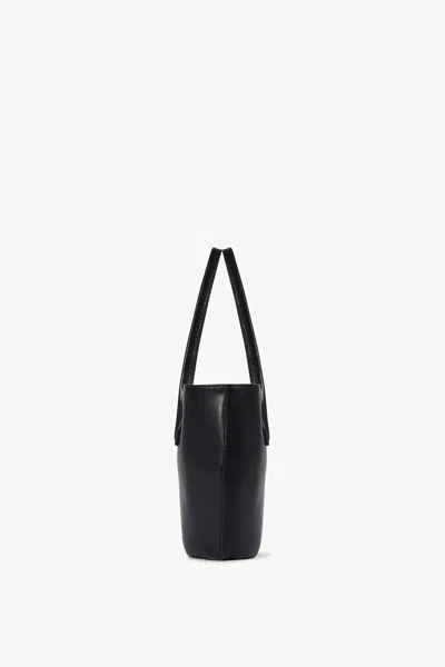 The Row Geometric Alger Tote Bag In Black