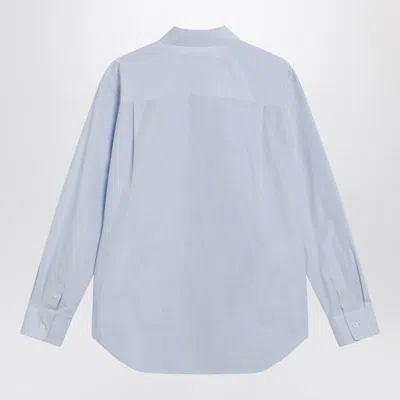 The Row Light Blue Cotton Shirt In Blue