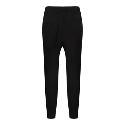 Thom Krom Metallised Cotton Trousers In Black