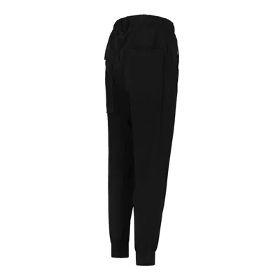 Thom Krom Metallised Cotton Trousers In Black