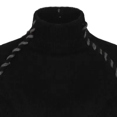 Thom Krom Alpaca Blend Sweater In Black