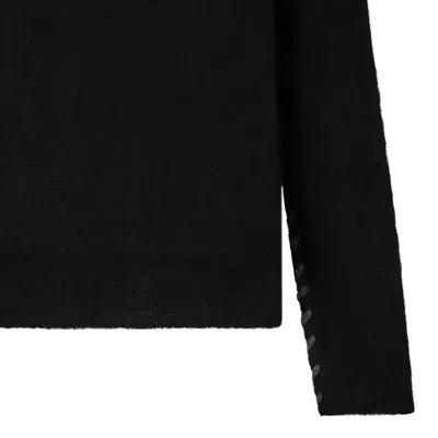 Thom Krom Alpaca Blend Sweater In Black