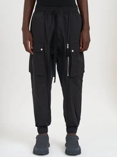 Thom Krom Cargo Jogger Pants In Black