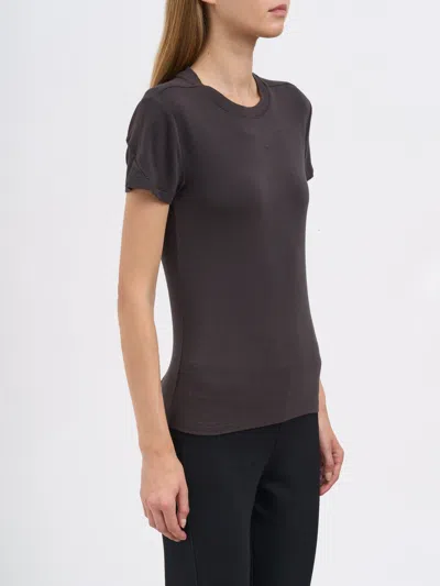 Thom Krom Basic Cotton T-shirt In Gray