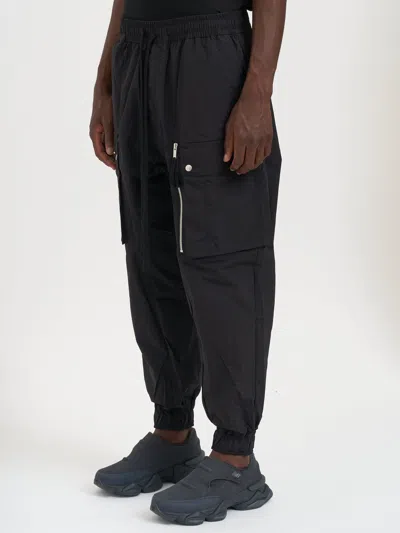 Thom Krom Cargo Jogger Pants In Black