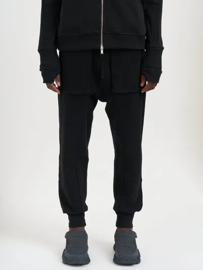 Thom Krom Metallised Cotton Trousers In Blue