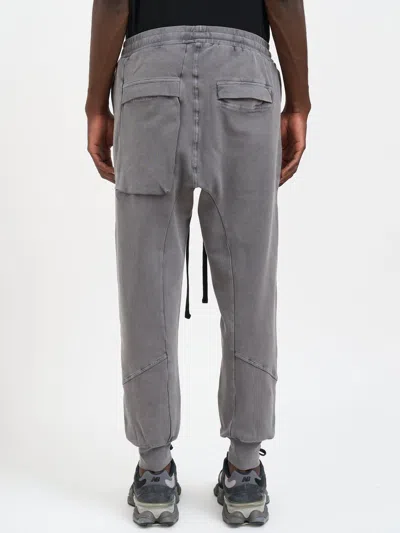 Thom Krom Cotton Cargo Trousers In Gray