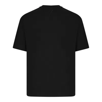 Thom Krom Cotton-modal Blend T-shirt In Black