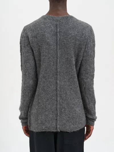 Thom Krom Crew Neck Alpaca Sweater In Gray