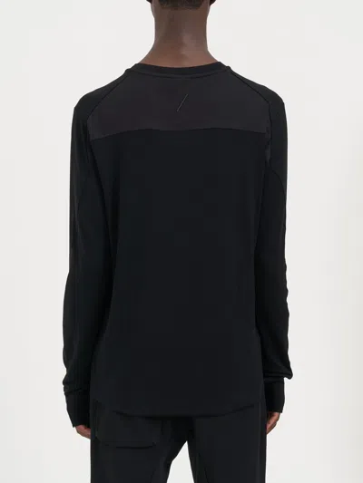 Thom Krom Viscose T-shirt L/s In Black