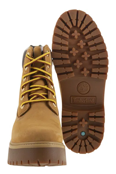 Timberland Beige Polyester Ankle In Multi