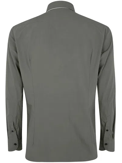 Tintoria Mattei Cotton Shirt In Gray