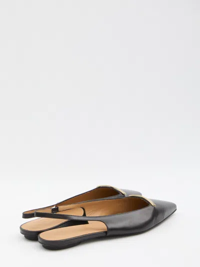 Tod's Pointy-toe Slingback Ballet Flats In Multi