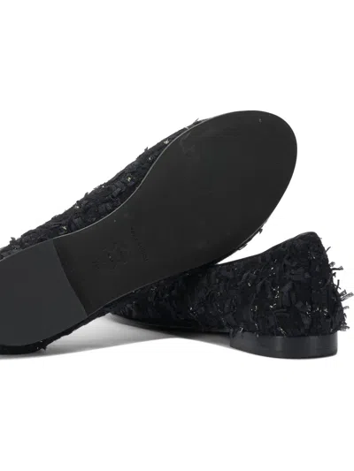 Tory Burch Round Toe Ballerina Shoes With Bow Detail In Multi