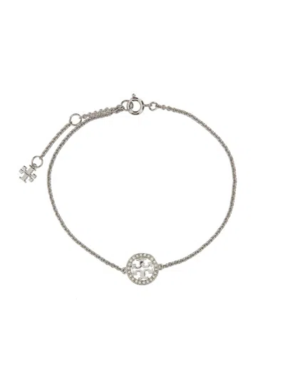 Tory Burch Bracciale Miller A Catena In Metallic