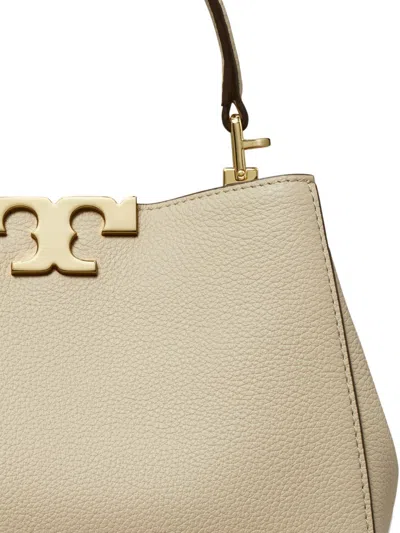 Tory Burch Eleanor Mini Leather Handbag In Neutral
