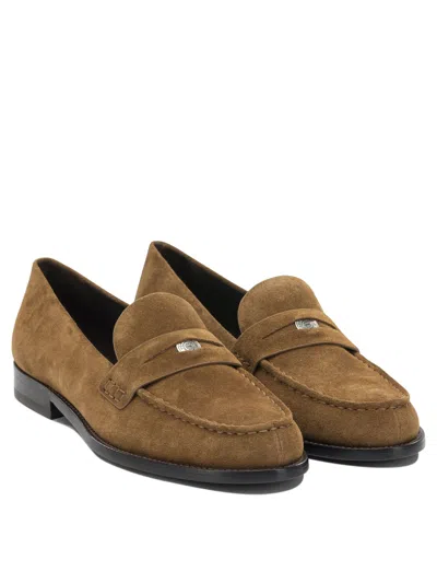 Tory Burch Loafers & Slippers In Brown