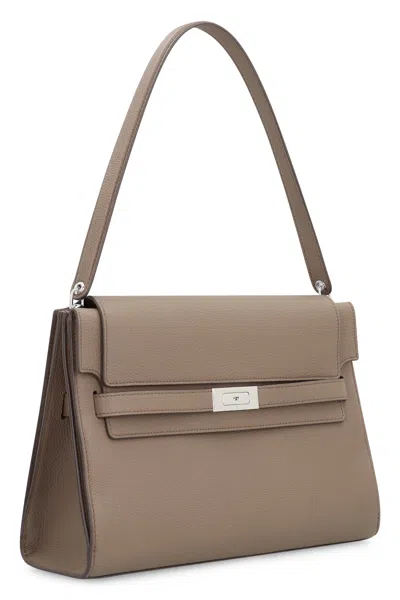 Tory Burch Lee Radziwilli Grande Shoulder Bag In Neutral