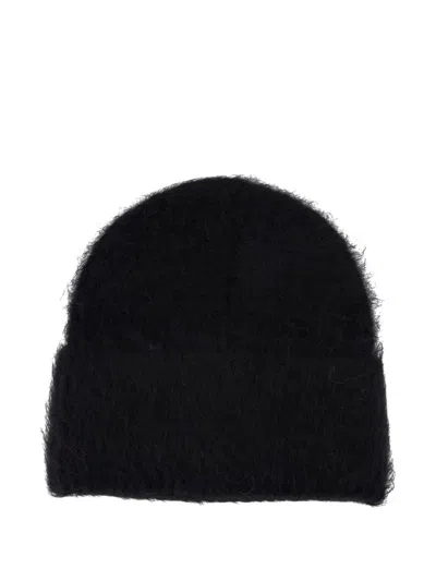 Totême Toteme Alpaca Knit Beanie In Black