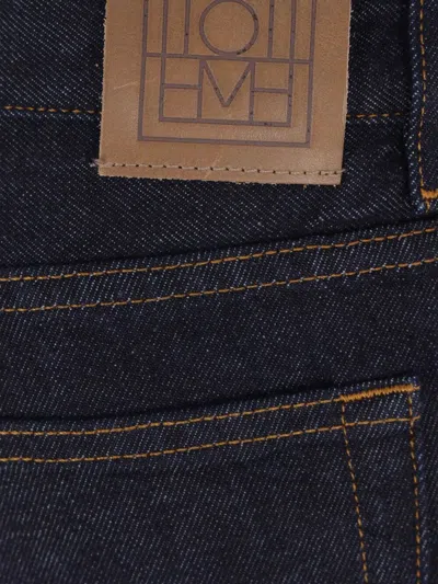 Totême Toteme "low Straight" Denim In Blue
