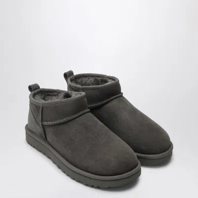 Ugg Classic Ultra Mini Grey Boot In Multi