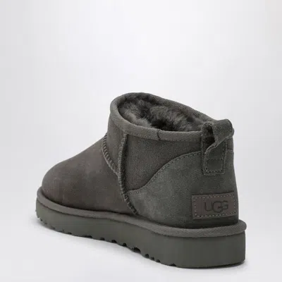 Ugg Classic Ultra Mini Grey Boot In Multi
