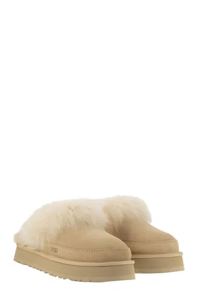 Ugg Disquette Chalet Slippers In Yellow