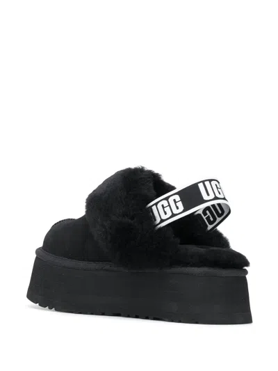 Ugg Sling-back Slipper Shoes In Black