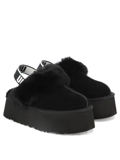 Ugg Sling-back Slipper Shoes In Black