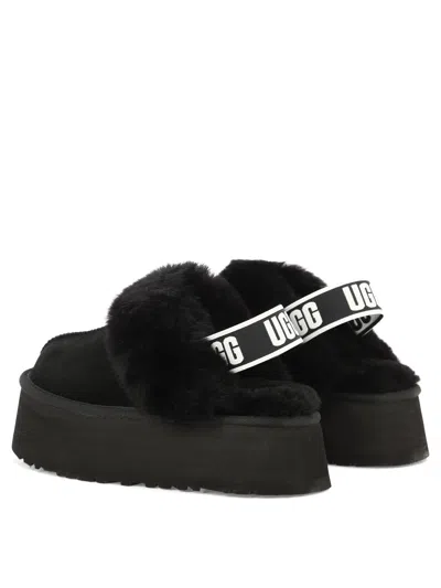 Ugg Sling-back Slipper Shoes In Black