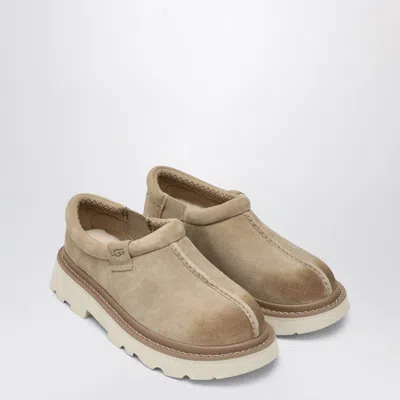 Ugg Suede Lace-up Chunky Sole Shoes In Brown