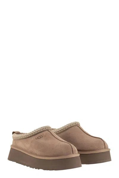 Ugg Tazz Ii Suede Platform Mules In Brown